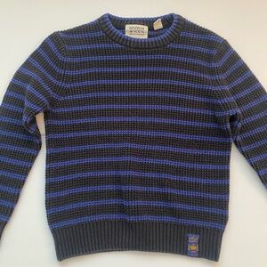 Kids Scotch & Soda striped sweater